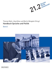 Abbildung von: Handbuch Sprache und Politik - Buske, H