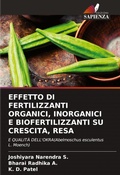Cover: Effetto Di Fertilizzanti Organici, Inorganici E Biofertilizzanti Su Crescita, Resa - Edizioni Sapienza