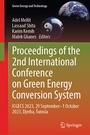 Cover: Proceedings of the 2nd International Conference on Green Energy Conversion System - Springer
