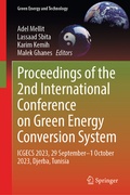 Cover: Proceedings of the 2nd International Conference on Green Energy Conversion System - Springer