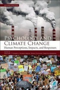 Cover: Psychology and Climate Change - Academic Press