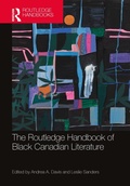 Cover: The Routledge Handbook of Black Canadian Literature - Routledge