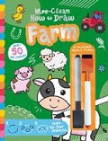 Cover: Wipe-Clean How to Draw Farm - Imagine That Publishing Ltd