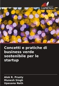 Cover: Concetti e pratiche di business verde sostenibile per le startup - Edizioni Sapienza
