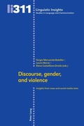 Cover: Discourse, gender, and violence - Peter Lang Verlag
