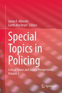 Abbildung von: Special Topics in Policing - Springer