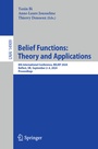 Cover: Belief Functions: Theory and Applications - Springer