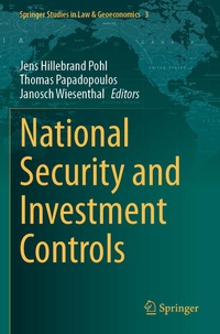 Enlarge image Cover: National Security and Investment Controls - Springer