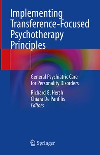 Enlarge image Cover: Implementing Transference-Focused Psychotherapy Principles - Springer
