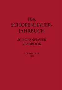 Abbildung von: 104. Schopenhauer Jahrbuch - Königshausen & Neumann