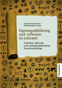 Abbildung von: Eignungsabklärung und -reflexion im Lehramt - Waxmann