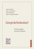 Cover: Gespr&auml;chsbedarf - edition bodoni