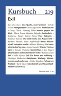 Cover: Kursbuch 219 - Kursbuch Kulturstiftung gGmbH
