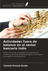 Abbildung von: Actividades fuera de balance en el sector bancario indio - Ediciones Nuestro Conocimiento