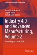 Cover: Industry 4.0 and Advanced Manufacturing, Volume 2 - Springer