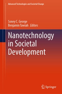 Enlarge image Cover: Nanotechnology in Societal Development - Springer