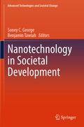 Cover: Nanotechnology in Societal Development - Springer