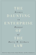 Cover: Daunting Enterprise of the Law - McGill-Queen's University Press
