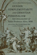 Cover: Gender Complementarity and Christian Personalism - The Catholic University of America Press