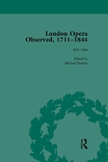 Cover: London Opera Observed 1711-1844, Volume V - Routledge