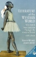 Cover: Literature of the Western World, Volume II - Pearson