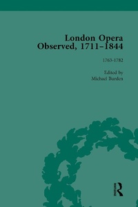 Enlarge image Cover: London Opera Observed 1711-1844, Volume II - Routledge
