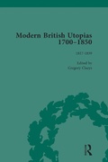 Cover: Modern British Utopias, 1700-1850 Vol 6 - Routledge