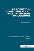 Cover: Perception, Conscience and Will in Ancient Philosophy - Routledge