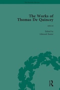 Cover: The Works of Thomas De Quincey, Part III vol 18 - Routledge