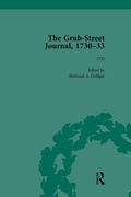 Cover: The Grub Street Journal, 1730-33 Vol 3 - Routledge