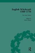 Cover: English Witchcraft, 1560-1736, vol 6 - Routledge