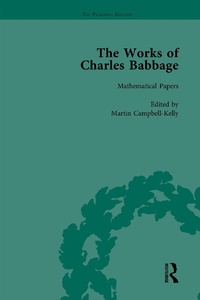 Enlarge image Cover: The Works of Charles Babbage Vol 1 - Routledge