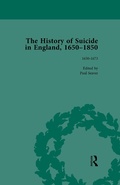 Cover: The History of Suicide in England, 1650-1850, Part I Vol 1 - Routledge