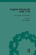 Cover: English Witchcraft, 1560-1736, vol 2 - Routledge