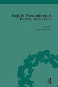 Cover: English Nonconformist Poetry, 1660-1700, vol 2 - Routledge