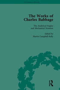 Enlarge image Cover: The Works of Charles Babbage Vol 3 - Routledge