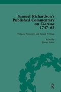 Cover: Samuel Richardson's Published Commentary on Clarissa, 1747-1765 Vol 1 - Routledge