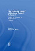 Cover: The Collected Papers of Bertrand Russell, Volume 3 - Routledge