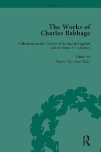 Enlarge image Cover: The Works of Charles Babbage Vol 7 - Routledge