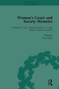 Cover: Women's Court and Society Memoirs, Part I Vol 4 - Routledge