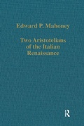 Cover: Two Aristotelians of the Italian Renaissance - Routledge