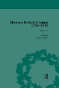 Cover: Modern British Utopias, 1700-1850 Vol 1 - Routledge