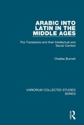 Cover: Arabic into Latin in the Middle Ages - Routledge