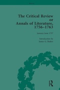 Cover: The Critical Review or Annals of Literature, 1756-1763 Vol 3 - Routledge