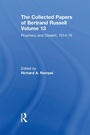 Cover: The Collected Papers of Bertrand Russell, Volume 13 - Routledge