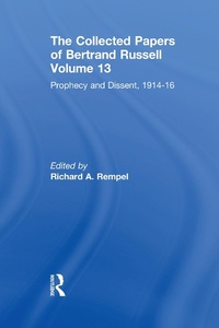 Enlarge image Cover: The Collected Papers of Bertrand Russell, Volume 13 - Routledge