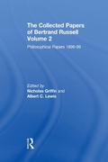Cover: The Collected Papers of Bertrand Russell, Volume 2 - Routledge
