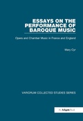 Cover: Essays on the Performance of Baroque Music - Routledge