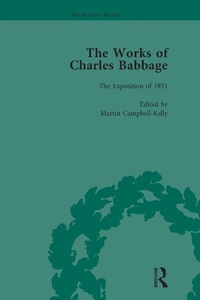 Enlarge image Cover: The Works of Charles Babbage Vol 10 - Routledge
