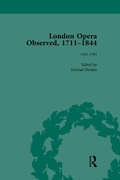 Cover: London Opera Observed 1711-1844, Volume III - Routledge